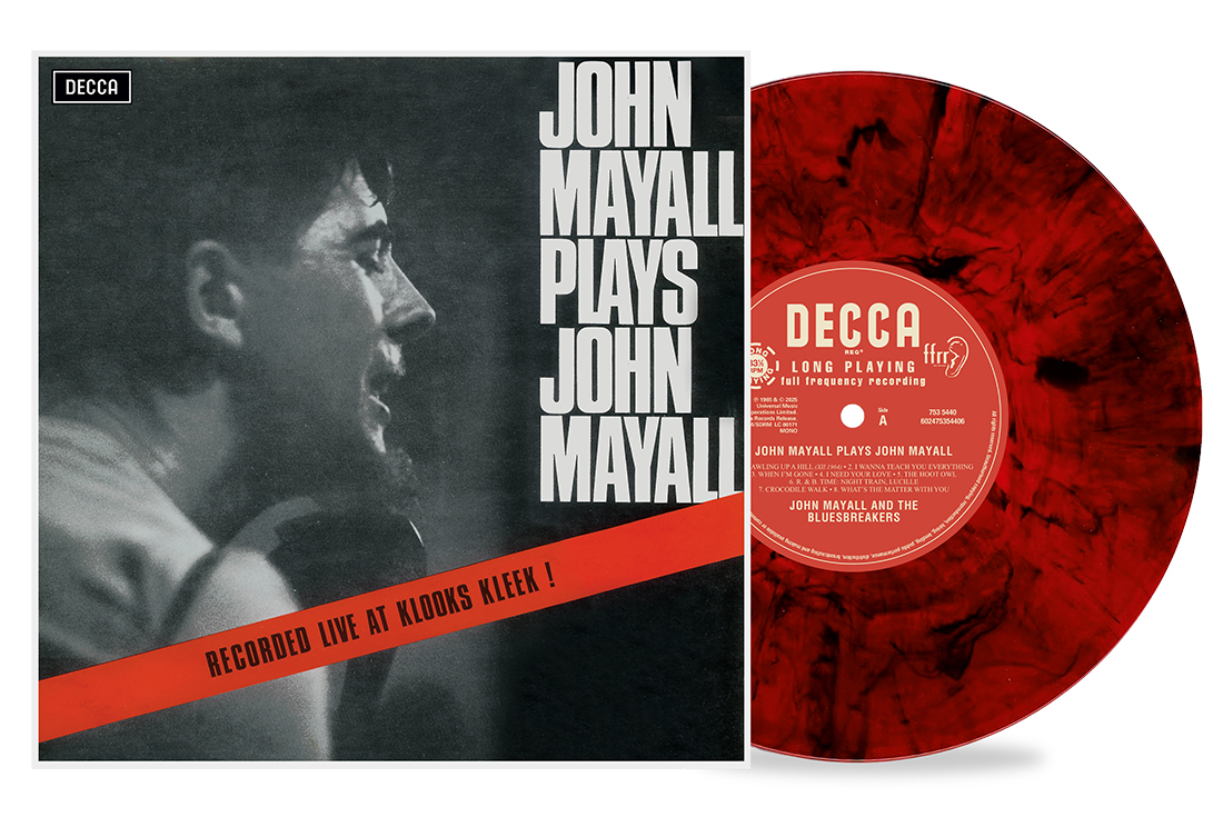 Plays John Mayall (Live At Klooks Kleek) (RSD Red/Black marble Vinyl)